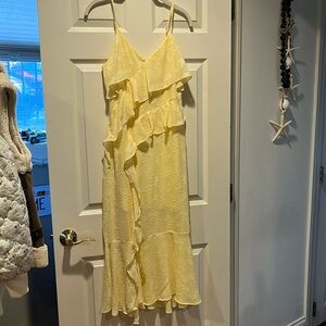 Wild Fable Yellow Midi Dress
